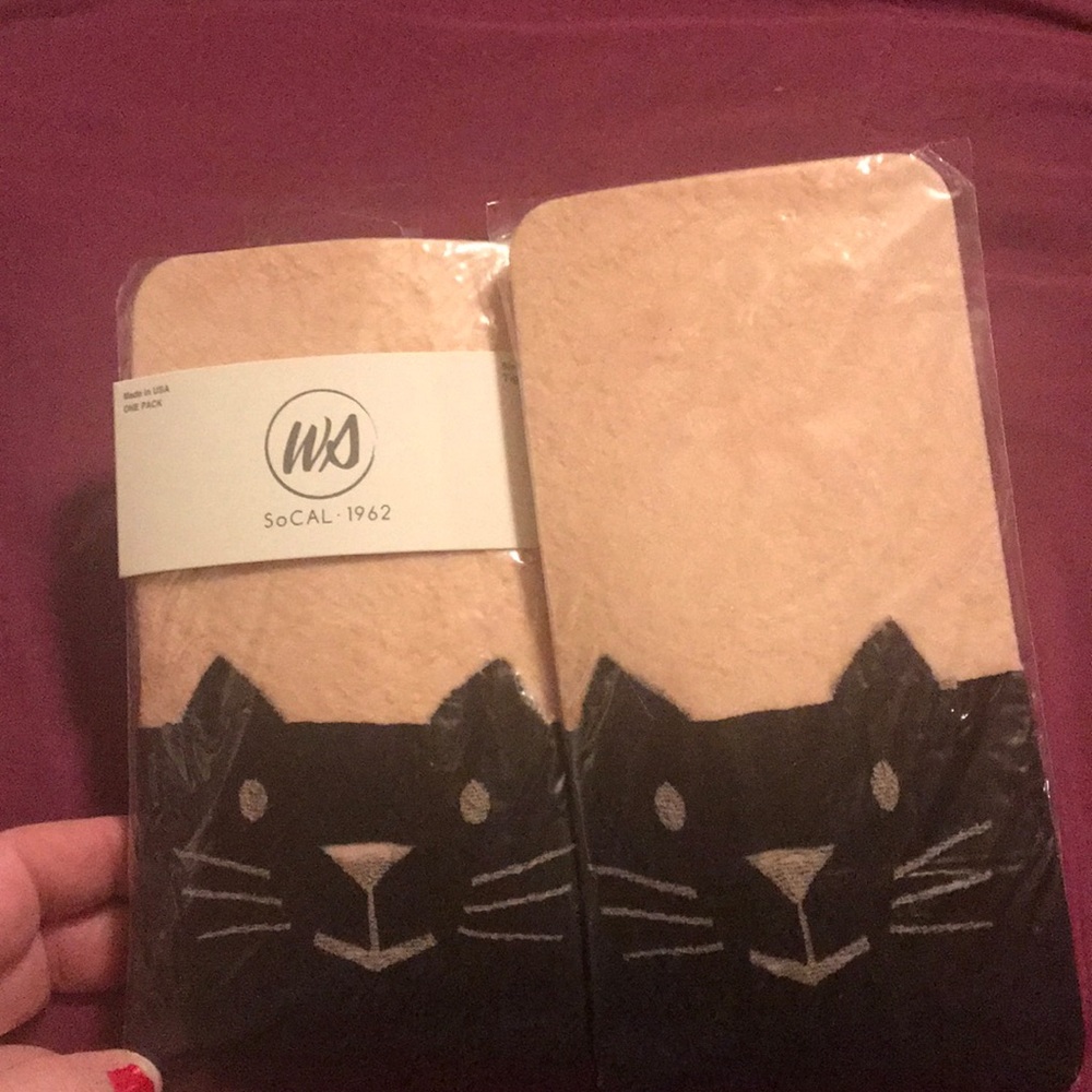 2pairs WET SEAL SoCal cat tights🐱